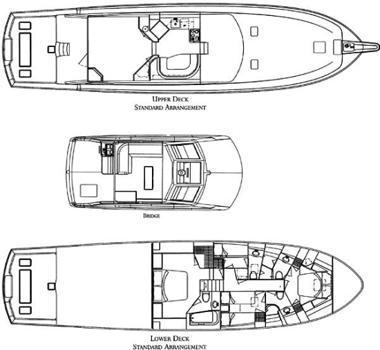 Hatteras Yachts 70 Convertible de segunda mano en venta