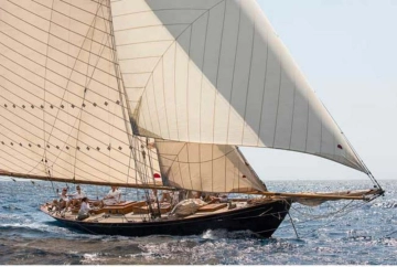 Samuel Bond Cutter de epoca de vela cangreja usado à venda