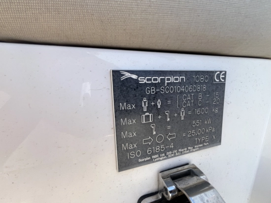 Scorpion Silurian 1080 de segunda mano en venta