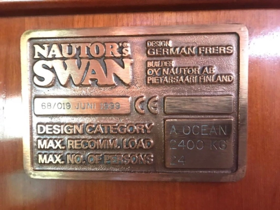 Nautor Swan 68 de segunda mano en venta