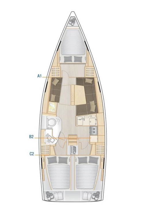Hanse 388 de segunda mano en venta