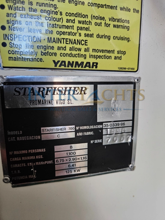 Starfisher 760 Walkaround preowned for sale