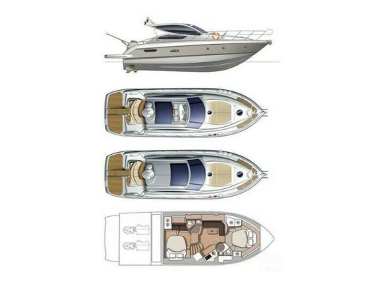 Cranchi Mediterranee 43 HT preowned for sale