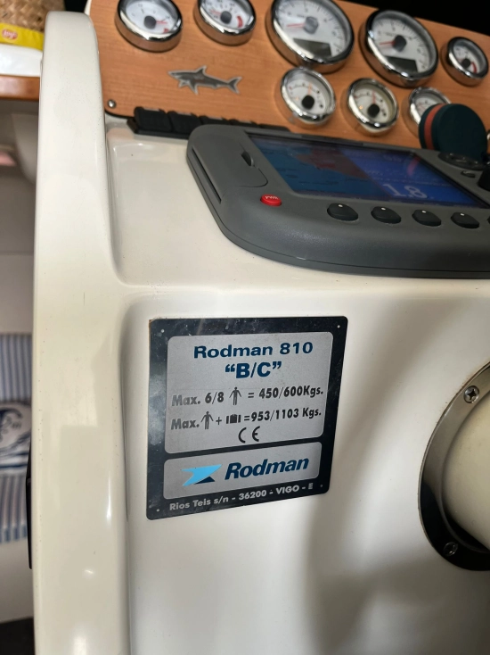 Rodman 810 de segunda mano en venta