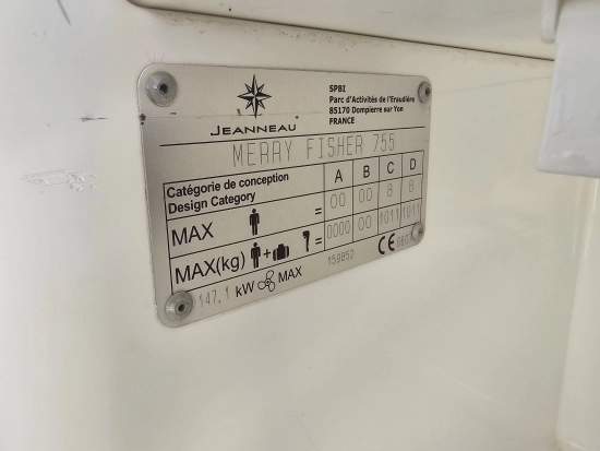 Jeanneau Merry Fisher 755 usata in vendita