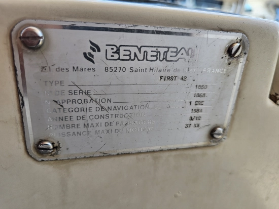 Beneteau First 42 de segunda mano en venta
