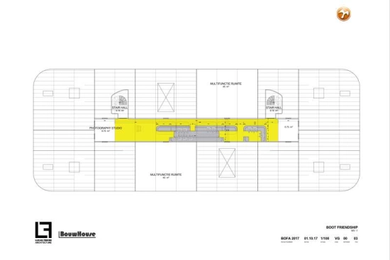 Kantoorschip Officeship Antoon Van Dijck de segunda mano en venta