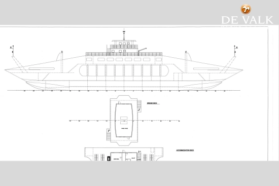 RO PAX DOUBLE ENDED FERRY 78 m de segunda mano en venta