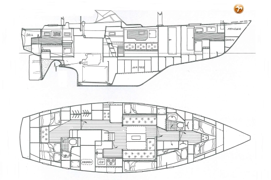 Hallberg Rassy 49 de segunda mano en venta