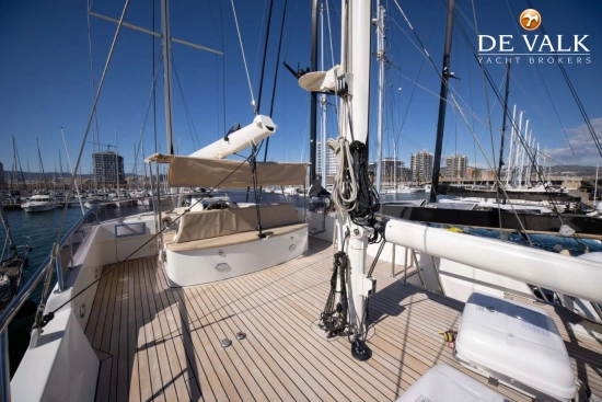 Laurent Giles Motorsailer Steel 23 m usata in vendita