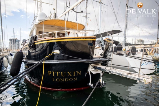 Laurent Giles Motorsailer Steel 23 m usata in vendita