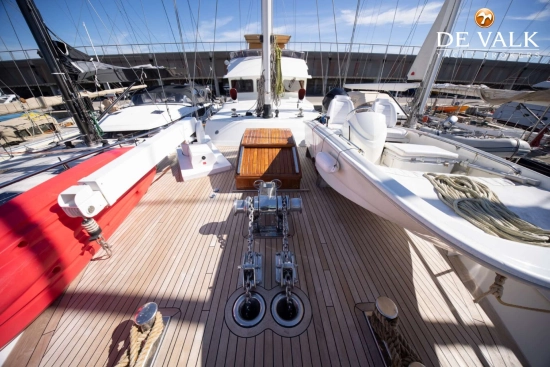 Laurent Giles Motorsailer Steel 23 m usata in vendita