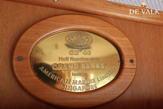 Grand Banks 46 Classic de segunda mano en venta