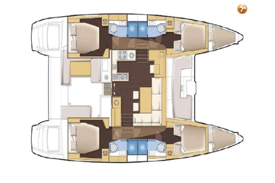 Lagoon 450 Flybridge usata in vendita