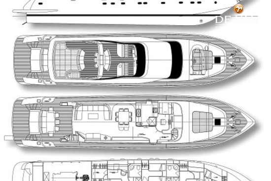 Steel Transatlantic Navetta 27 m usado à venda