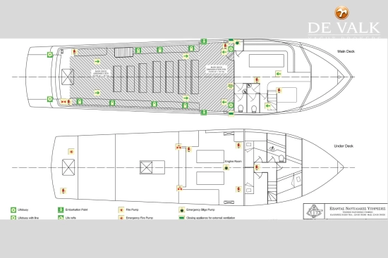 Day Passengers Ship Diving Boat 24 m de segunda mano en venta