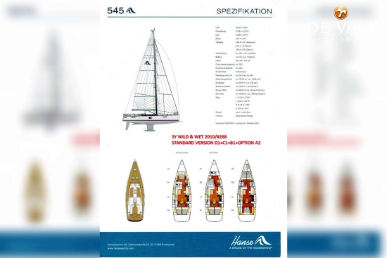 Hanse 545e de segunda mano en venta
