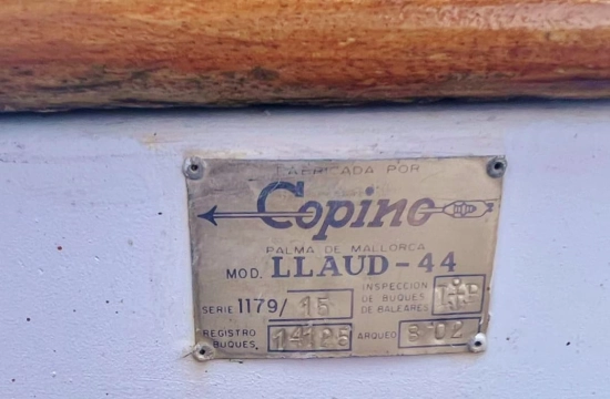 Copino 44 preowned for sale