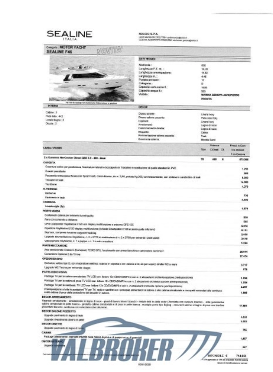 Sealine F 46 usata in vendita