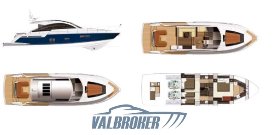 Fairline Targa 58 GT de segunda mano en venta