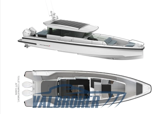 Axopar 37 XC Cross Cabin usata in vendita
