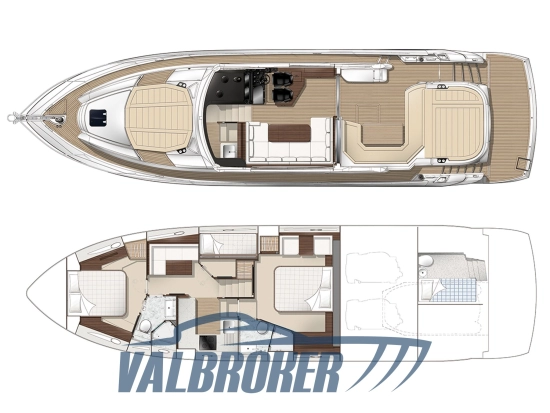 Sunseeker Predator 57 MKII de segunda mano en venta