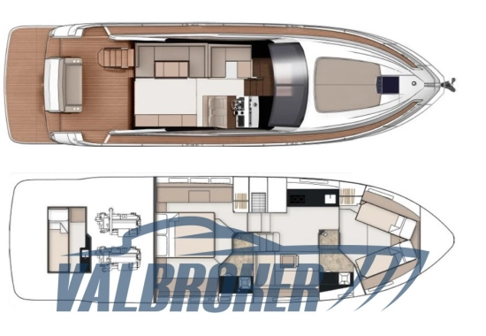 Fairline Squadron 48 de segunda mano en venta