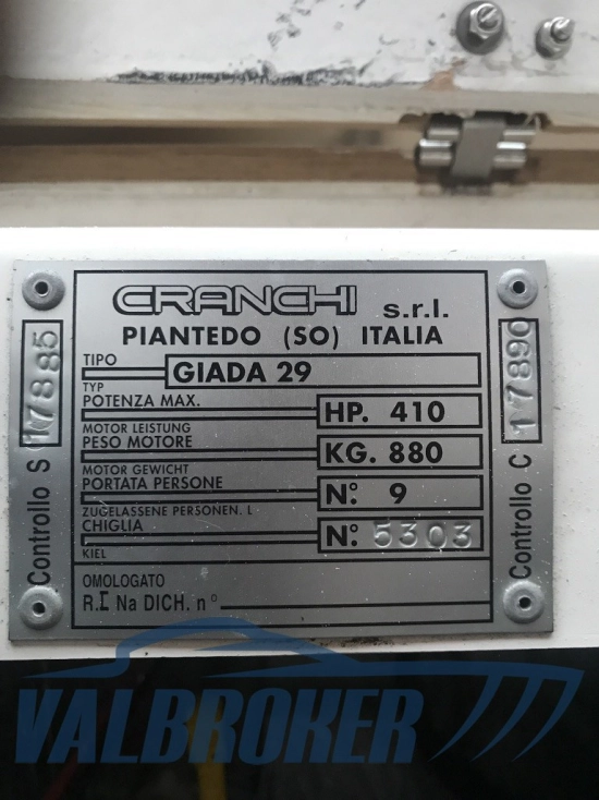 Cranchi Giada 29 de segunda mano en venta