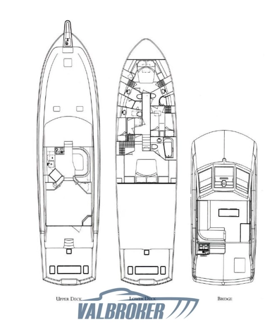 Hatteras Yachts 70 Convertible usata in vendita