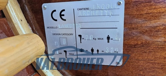 Cantiere Nautico Ercole Archetti Lancetta 500 Archetti de segunda mano en venta