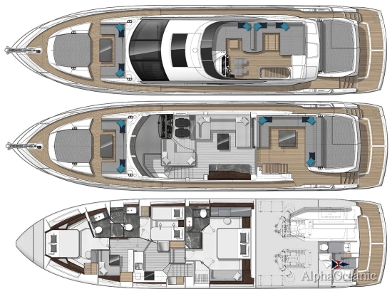 Sunseeker 74 Sport Yacht XPS d’occasion à vendre