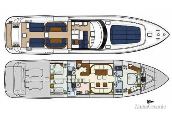 Mangusta 80 open usado à venda