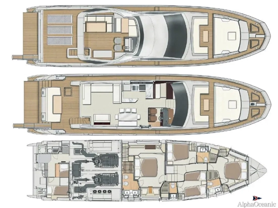 Azimut 72 Fly de segunda mano en venta