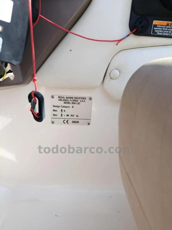 Regal 2650 Cuddy de segunda mano en venta