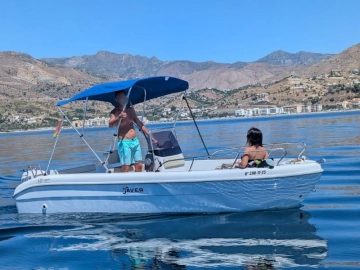 Saver 520 con motor nuevo de 50cv Open usado à venda