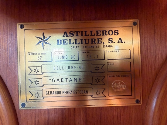 Belliure 41 usata in vendita