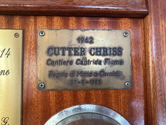 Custom Chris Barca a Vela Cutter Chris usata in vendita