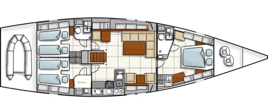 Hanse 540e usata in vendita