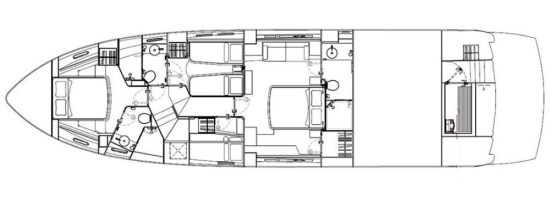 Sunseeker Manhattan 63 usado à venda