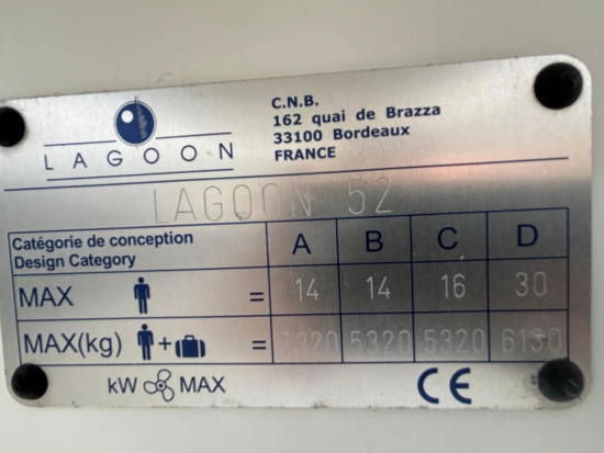 Lagoon 52 F nuova in vendita