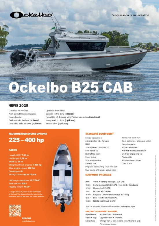 Ockelbo B25 novos à venda