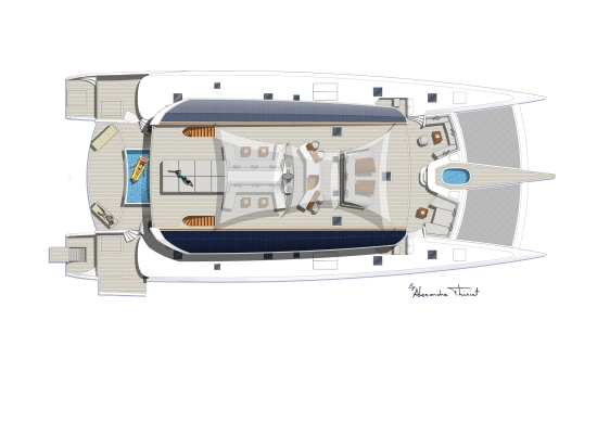 Fountaine Pajot Pajot Custom Eco Yacht 115 Catamaran novos à venda