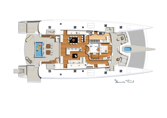 Fountaine Pajot Pajot Custom Eco Yacht 115 Catamaran novos à venda