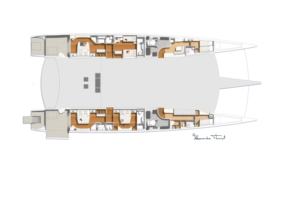 Fountaine Pajot Pajot Custom Eco Yacht 115 Catamaran novos à venda