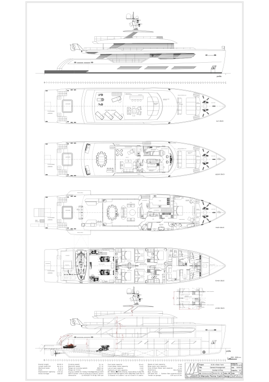 Cantieri di Pisa 40M Explorer Custom Model nuevo en venta