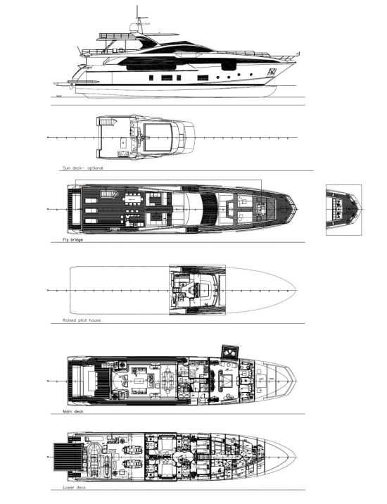 Azimut Grande 35 Metri Grande 35 m de segunda mano en venta
