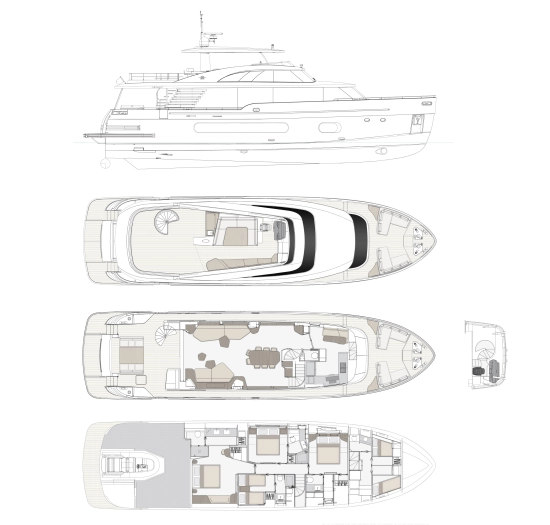 Azimut Magellano 25 Metri Magellano 25 m de segunda mano en venta