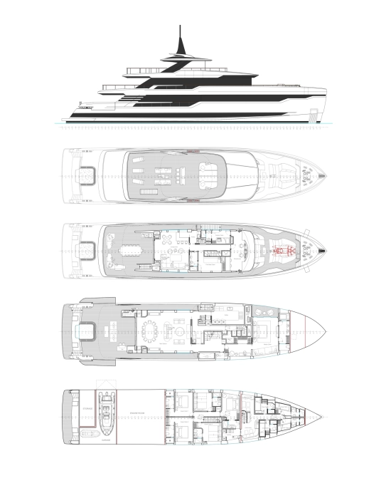Cantieri di Pisa Custom 40M Custom Model nuevo en venta