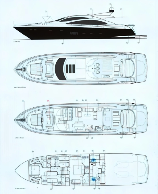 Sunseeker Predator 84 Predator 84 usado à venda