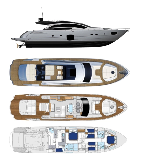 Pershing 82 VHP 82 VHP de segunda mano en venta